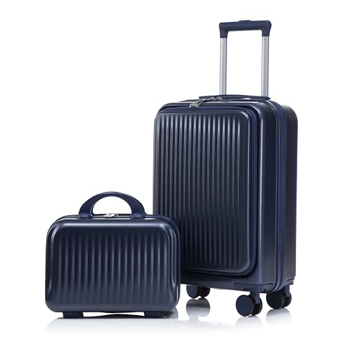 Image of 20 /14 Inch Hardside Luggage, Lightweight Suitcase with Spinner Wheels