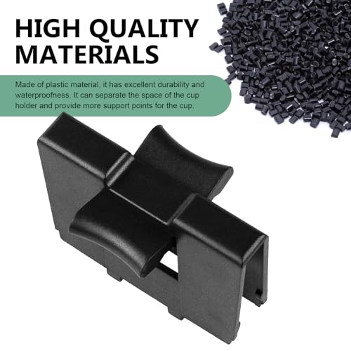 Inserto para portavasos de carro, divisor ABS antipráctico miniatura 6