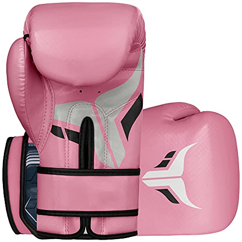Mytra Fusion Boxing Gloves For Men, Women & Junior Training, Punching Bag, Sparring, Kickboxing, Fighting, Muay Thai, Bag Gloves (Pink, 8-Oz) #TOP2