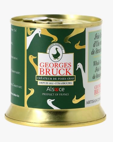 Foie Gras de Ganso Entero Natural GEORGES BRUCK Lata 200 g miniatura 4