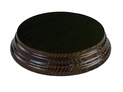 greca Peanas Redondas. Barnizadas. Diferentes Medidas. Madera Maciza, Barniz Nogal. (Madera, Diámetro Inferior:10 cms.). El diámetros Superior de 9 cms. Altura: 2.5 cms Cover