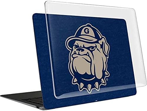 Skinit Case + Skin Compatible with MacBook Air 13in M1 (2021) - Officially Licensed Georgetown Jack The Bulldog Mascot Design