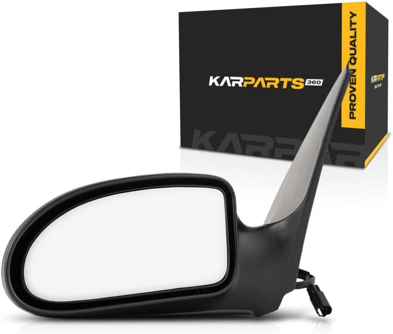 For Ford Focus 2000-2007 Door Mirror Driver Side | Power | Non-Heated | Textured | Replacement For 6S4Z17683BA | FO1320180