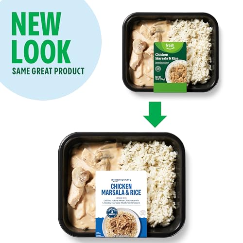 Amazon Grocery, Chicken Marsala & Rice, 10 Oz