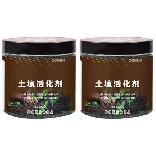 Soil Activator Revitalizer, Lawn &amp; Garden Soil Conditioner, Plant Food Enhancer for Farmland Orchards Flower and Vegetable Planting (400g)