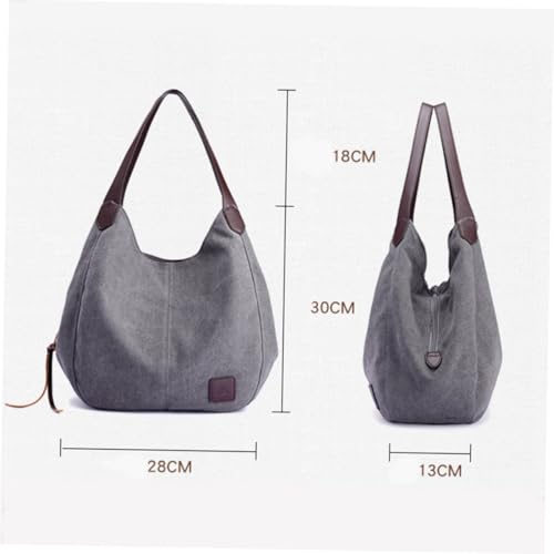Sac de maternité décontracté toile grand format pour ranger tout