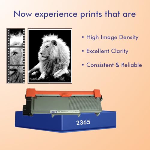 Image of 2365 Toner Cartridge Compatible for Printers HL-L2321D, L2361DN, L2366DW, L2320d, DCP-L2541DW, L2520D, MFC-L2701D, L2701DW 2365 - 1 pc (VTC - 2365)
