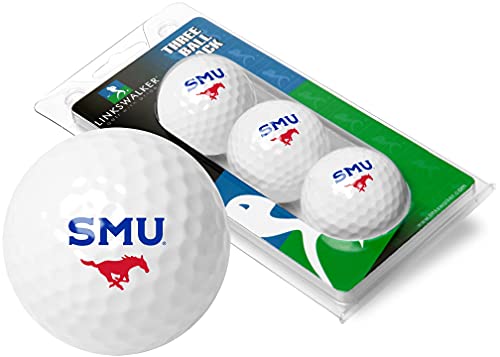 Linkswalker Southern Methodist University Mustangs - 3 Golf Ball Sleeve #TOP7
