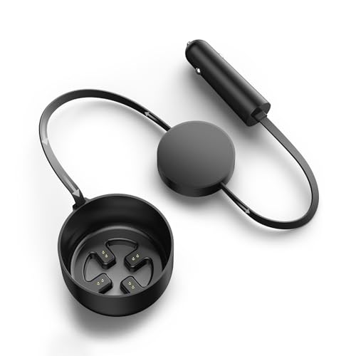 Smart Mug Car Charger Coaster Compatible with Temperature Control Travel Mug 1/2 Replacement Power Adapter Charging Base Cord for Coffee Cup