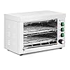 Royal Catering RCPES-340 Salamander Grill 3.250 W 50-300 ° C 2 rekken, timer 30 min, roestvrij staal