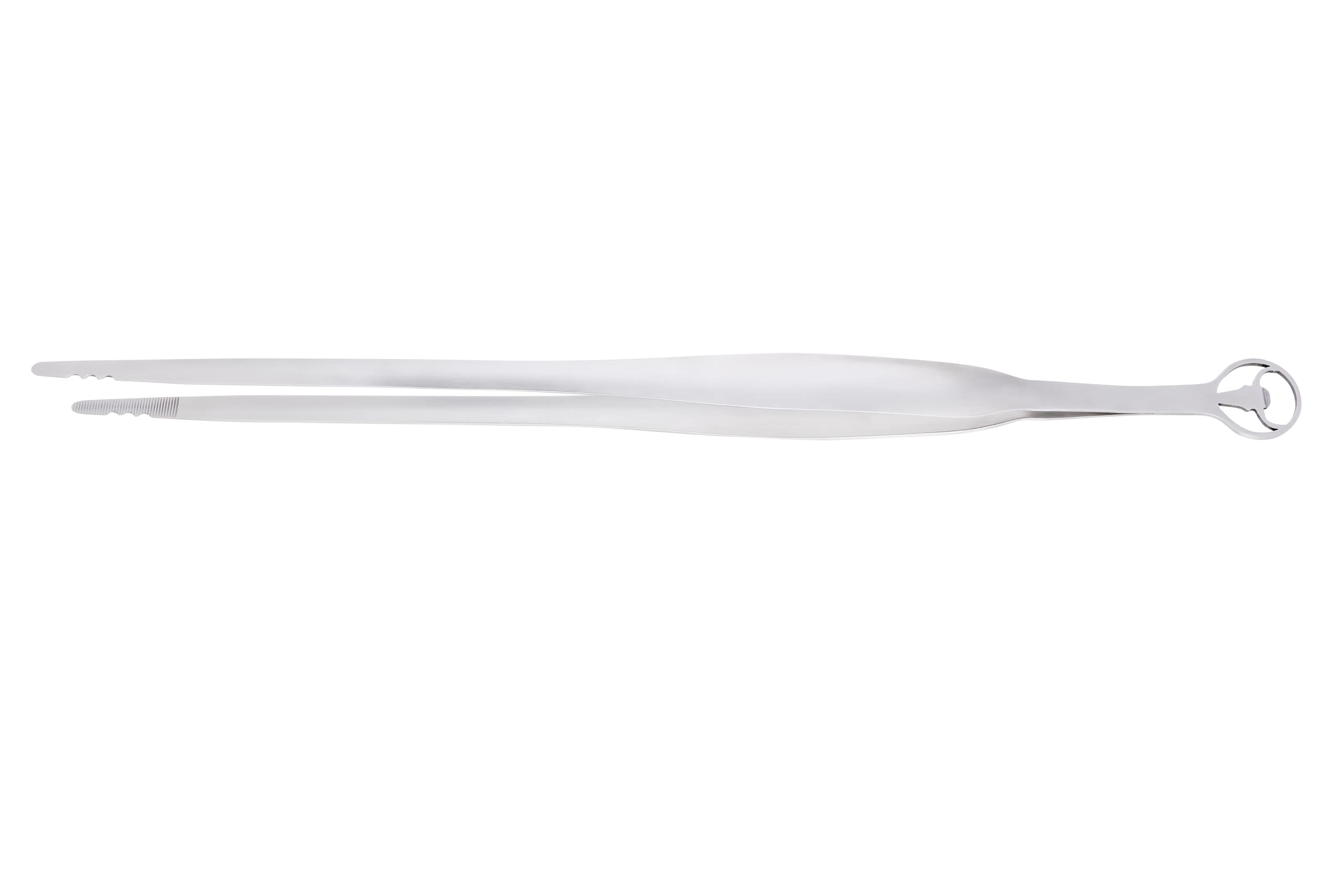 MOESTA-BBQ 19166 Simple BBQ Zange 58 cm - Servierzange aus Edelstahl - Multifunktionale Grillzange mit Flaschenöffner