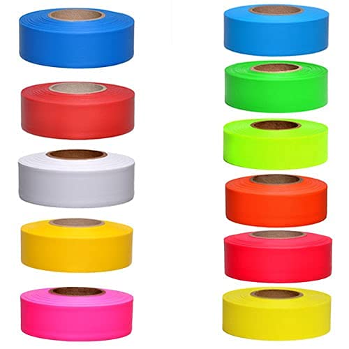 PS Direct: Flagging Tape – Flo Orange – 1 3/16” x 150’ Roll