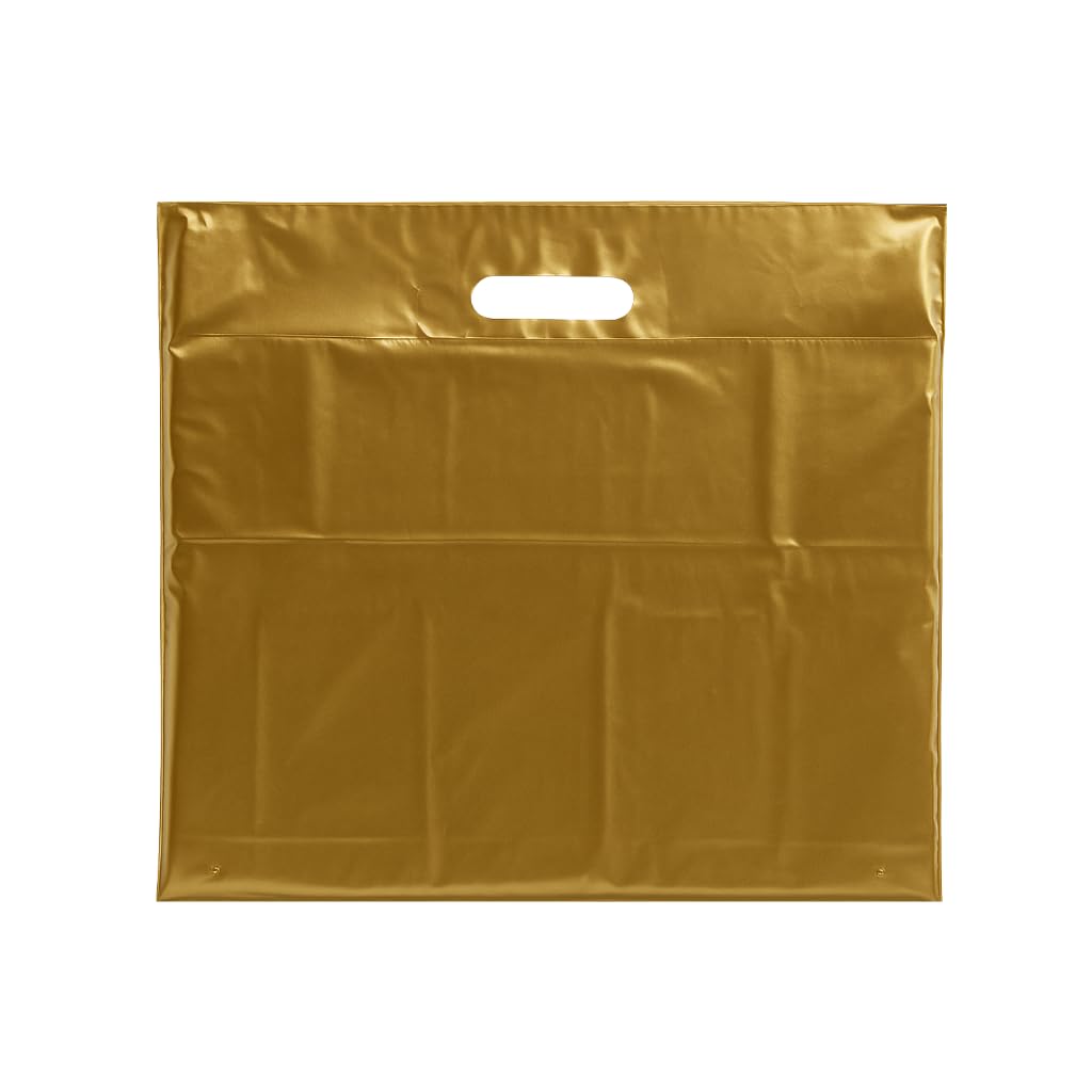 Plastic Carrier Bags with Die-Cut Handles –Reusable & Recyclable LDPE –Durable Retail Shopping Bags for Clothing, Gifts, Takeaways, and Events