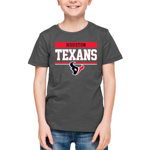 Camiseta NFL unisex para jóvenes, playera deportiva infantil transpirable carbón