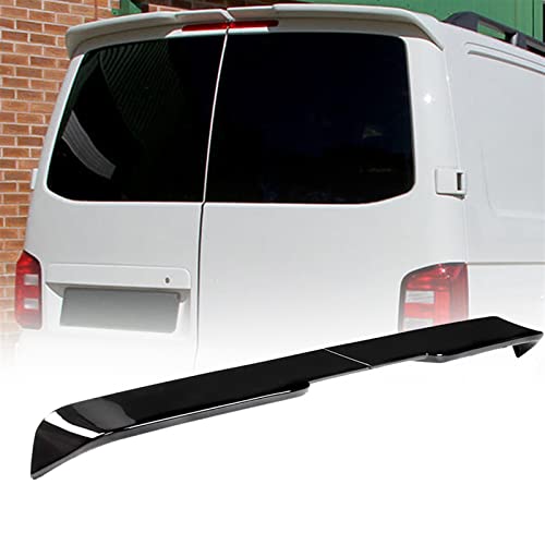 Aileron de toit arrière ABS noir brillant pour VW T5.1 T6 Transporter 2 pièces