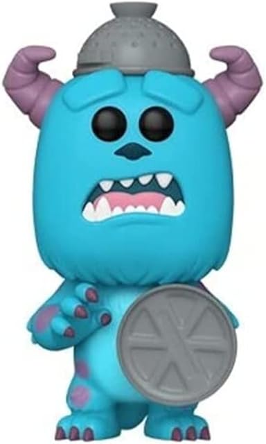 Funko 57744 POP Disney: Monsters Inc 20th- Sulley w/Lid, Multicolor