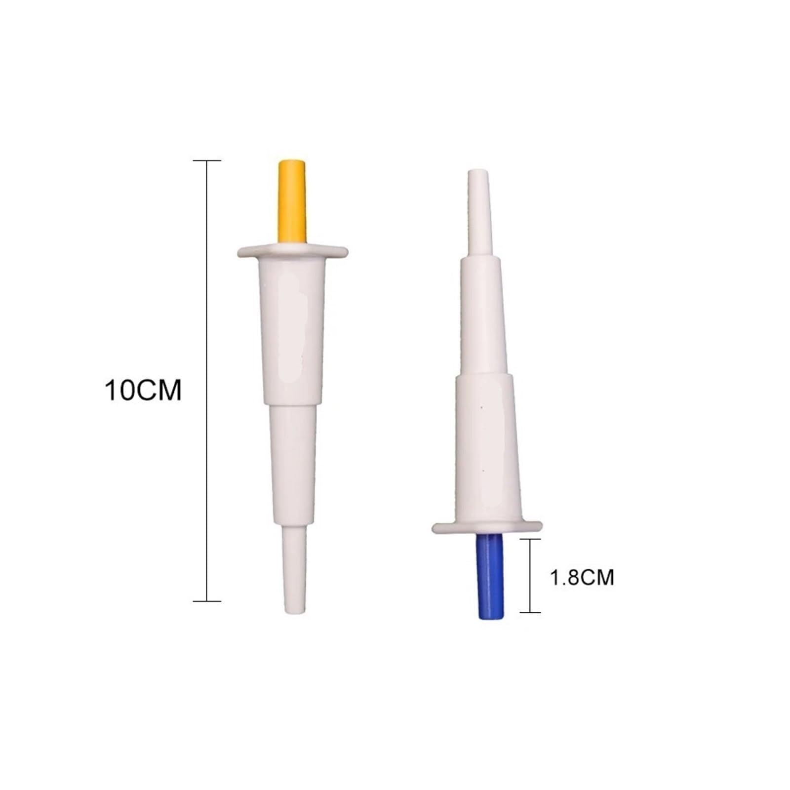 Pipeta 5 Uds Mini Pipeta De Laboratorio 10-200ul Equipo Micropipeta Manual Volumen Fijo Un Solo Canal para laboratorio(25ul)