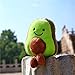 CXHM Kreative kleine Anhänger Plüschpuppe Avocado Früchte Kette Schlüsselring, Schmuck Schlüsselkette, Kawaii Avocado