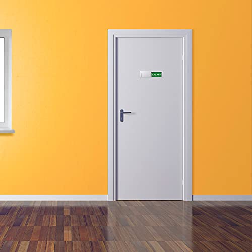 vacant occupied privacy sign vacant occupied door sign for home office restroom conference hotels hospital slider door indicator tells whether room vacant or occupied 73939 x 23939 - silver