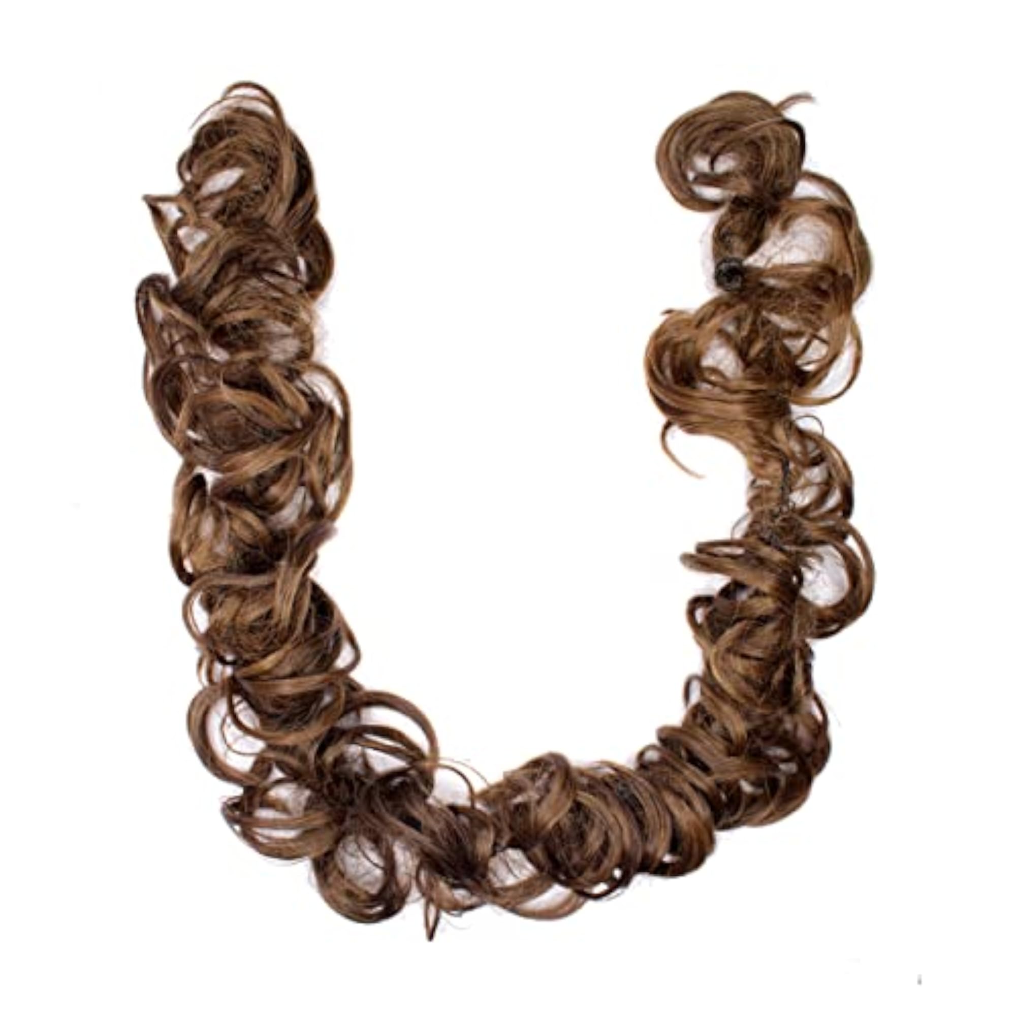 Ponytail and Bun Synthetic Hairpiece Curly Messy Bun Extensions