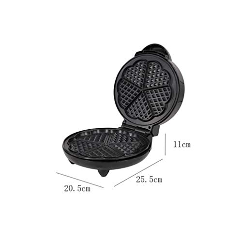 N / A 1200W Waffle Machine, Snack-Backmaschine, Edelstahl Dreieck Waffeleisen Heizung Hausgemachte Waffeleisen… – Bild 3