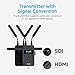 Accsoon CineView 2 SDI Wireless Video Transmission Systems, HDMI SDI Transmitter and Receiver 1500ft Range 50ms Latency UVC Livestreaming, 4 Devices Monitoring Compatible with CineView M7 Pro/HE/SE
