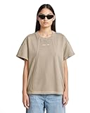 G-STAR Sudadera para Mujer Overdyed Seam Details SS Sw Wmn, Beige (Dk Brick GD D26105-d249-d848), L