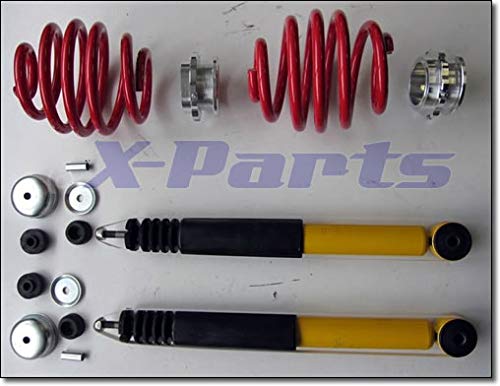 X-Parts Kit de suspension fileté pour Renault Clio 2 type B 1998-2005 avec ABE 10-70 mm