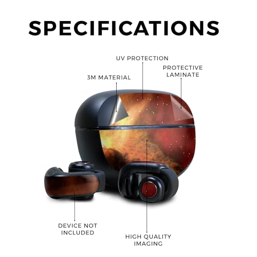 Image of Skin Compatible with Bose Ultra Open Earbuds - Spacial Overload - Premium 3M Vinyl Protective Wrap Decal Cover - Easy to Apply | Crafted in The USA by MightySkins