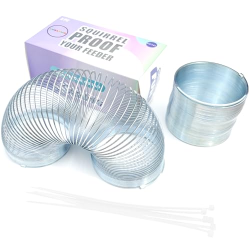 2 Pcs Silver Squirrel Proof Coil