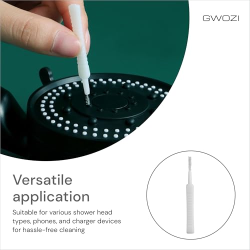 Image of Shower Head Cleaner Tool 30 Pcs - Multifunctional Shower Head Cleaner Brush for Pore Gap - Thin Shower Nozzle Cleaning Brush for Small Hole, Anti-Clogging