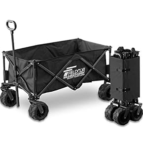 【新品・送料込】台車　アウトドア　タフ　丈夫　オフロード　キャンプ　アウトドア オフロード台車 キャリー カーキ オフロード 台車 キャスター