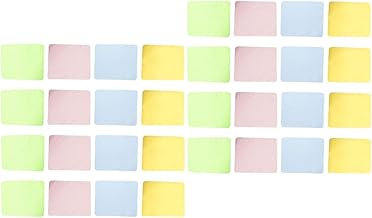 Healeved 40 Peças Panos De Limpeza De Microfibra Pano De Microfibra Para Óculos Pano De Limpeza De Lentes De Microfibra Pano De Limpeza De Óculos Pano De Limpeza Para Tela Pano De Limpeza