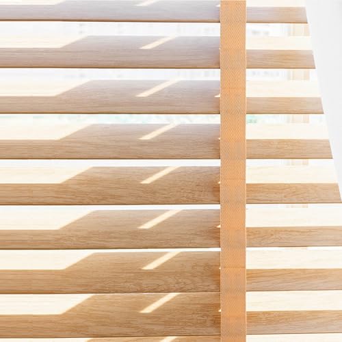 Persianas venecianas de madera para crear ambientes íntimos en salones y dormitorios 3
