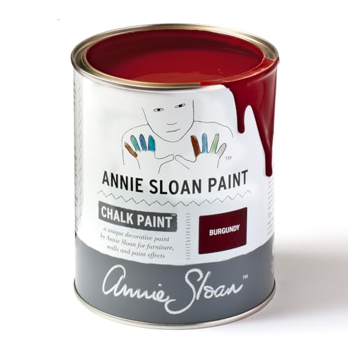 Priory Polishes Annie Sloan Burgundy Chalk Paint (1 Litre)