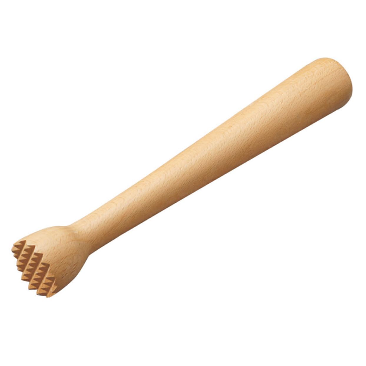 Wakauto Wooden Juice Press Ice Muddler Beech Stirring Rod Bar Mixing Rod for Cocktail Making Drinks