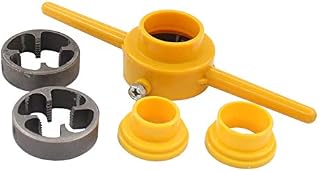 XtremeAmazing New 6 Pcs NPT Die Set PVC Tools Thread Maker Sizes: 1/2"