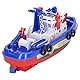 Marine Boot Spielzeug Feuer Boot Spielzeug Auto Wasser Sprühen Pädagogische Musik Licht Elektrische Kinder Bad Boot Spielzeug Mädchen