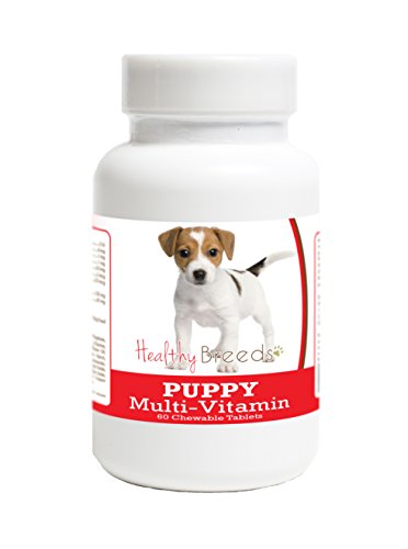 Healthy Breeds Jack Russell Terrier Puppy Dog Multivitamin Tablet...