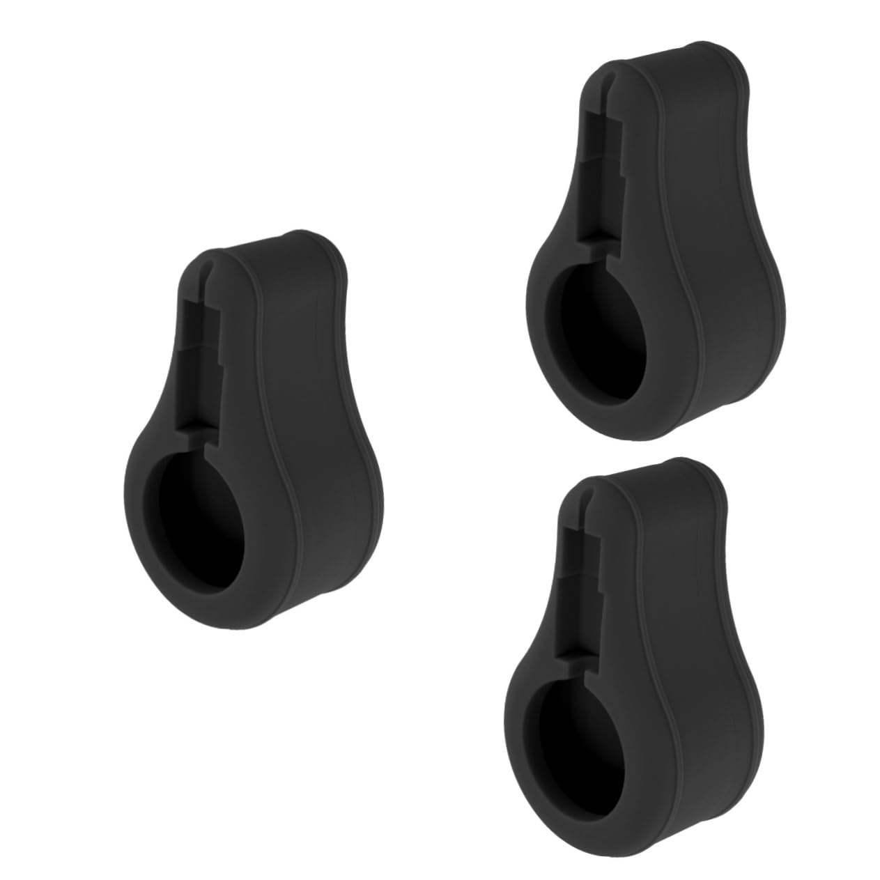 OHPHCALL 3pcs Charger Case Silicone Cover for Protective Sleeve Drop Proof Scratch Resistant Charger Supplies