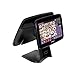 MEETSUN A3D Windows Cash Register POS Terminal Touch Screen Restaurant Point of Sale System SET03(Double Screen)
