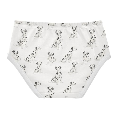 Girls Underwear Soft Cotton Dalmatian Dogs Kids Panties in Sizes 2/3t, 4t, 5t, 6 and 82