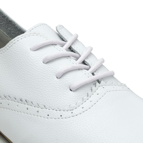 Image of Handshop 3 Pairs Dress Shoe Laces | 3 /32 inch Thin Round Waxed Shoelaces | Polished waxed sheen, tightly woven cotton, secure tie, for oxfords, derbies and chukka boots, 23 inch-63 inch sizes and 15 colors