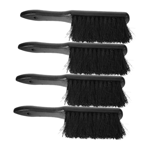 IWOWHERO 4pc Set Chimney Sweep Brush for Fireplace Cleaning Durable Bench Brush