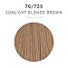 COLORCHARM Permanent Gel | Hair Color for Gray Coverage| 7G Sunlight Blonde Brown| | 2 Fl Oz