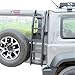 Car Rear Door Tailgate Ladder Tail Gate Climbing Ladder Aluminum Alloy Tail Door Ladder Accessories Compatible for Suzuki Jimny JB64 JB74(Model A)
