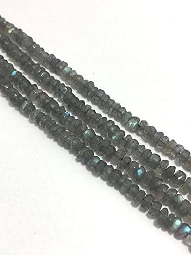 Perles en labradorite véritable de 4mm pour éviter les reflets ternes en bijouterie
