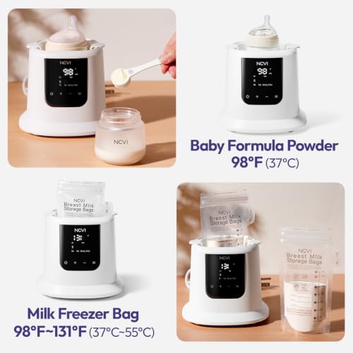 Image of NCVI Baby Milk Warmer, 8 in 1, Fast Heating, Timer
