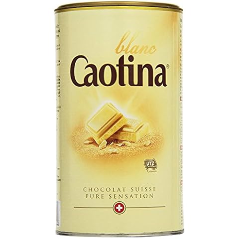 Caotina Blanc Weiße Schokolade Dose 500g 3er Pack Cover