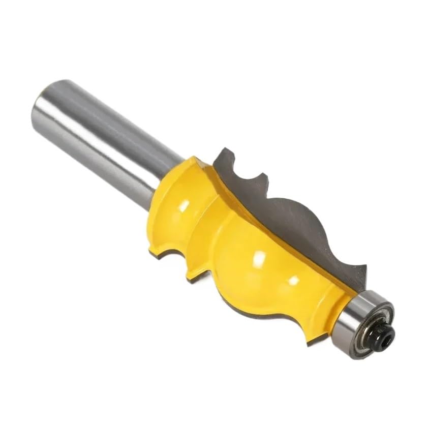 1 szt. Listwa architektoniczna-trzpień 1/2" 12mm 8mm frez czopowy do narzędzi obróbki drewna(8mm shank)